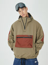 Men's AlpineCruise Baggy Bomber Snowboard Jacket with Cargo Pocket
