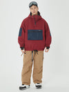 Men's Winter Bomber Snow Jacket with Prime Cargo Baggy Snowboard Pants