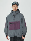 Men's AlpineCruise Baggy Bomber Snowboard Jacket with Cargo Pocket