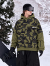 Men's Park Rider 2-in-1 Layered Freestyle Snow Hoodie with Contrast Sleeves