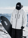 Men's UrbanCraft Workwear Utility Freestyle Snowboard Jacket – Reflective Hood & Street Style