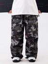 Women's Wild Soul Steeze Shred Master Baggy Street Cargo Camo Snow Pants / Shorts
