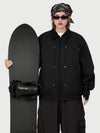 Women's Urban Steeze Workwear Lifestyle Snowboard Jacket with Rivet-Reinforced Panels