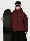 Women's Techline Durable Ski & Snowboard Jacket with Dual-Zip Fit Adjustment
