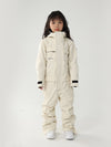 Kid's Air Pose Winter Warrior Block One Piece Snowsuit