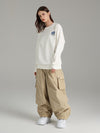 Women's Searipe Mountain Insulated Overalls Baggy Snow Pants