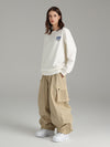 Women's Searipe Mountain Insulated Overalls Baggy Snow Pants