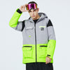 Men's Sportive Unisex Fun Spot Snow Jacket