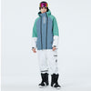 Men's Double Zippers Mountain Discover Snow Suits