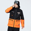 Men's Sportive Unisex Fun Spot Snow Jacket