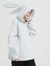 Doorek Unisex Cute Rabbit Waterproof Snow Hoodie