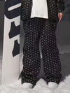 Women's Mountain Fancy Polka Dot Stars Freestyle Snow Pants