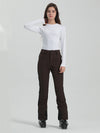 Women's Gsou Snow Elegant Stretch Flare Ski Pants