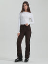 Women's Gsou Snow Elegant Stretch Flare Ski Pants