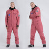 Men's SMN Slope Star Nasa Icon Ski Suits Winter Snow Jumpsuits