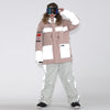 Womens Unisex Gsou Snow Venture Neon Glimmer Snow Jacket & Pants Set