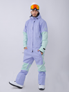 Men's Snowshred Alpine Ranger Colorblock One Piece Snowsuit