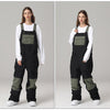 Women's Searipe Unisex Stylish Mountain DIscover Snowboard Pants Ski Bibs