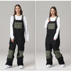 Women's Searipe Unisex Stylish Mountain DIscover Snowboard Pants Ski Bibs