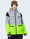 Women's Sportive Unisex Fun Spot Snow Jacket