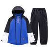 Men's Double Zippers Mountain Discover Snow Suits