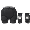 Gsou Snow Unisex Snowboard Ski 3D Protective Shorts & Knee Pads Set