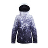 Women's SMN Mountain Freeze Colorful Print Waterproof Winter Snowboard Suit