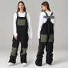 Women's Searipe Unisex Winter Mountain Discover Snowboard Pants Ski Bibs