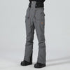 Men's High Experience Winter Mountain Pilot Waterproof Gray Snowboard Pants
