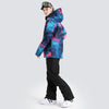 Women's SMN Winter Fashion Snow Graffiti Ski Suits - Jacket & Pants Set