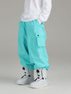 Men's Searipe Mountain Insulated Overalls Cargo Snow Pants