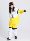 Women's Cosone Powdreamer Half Zipper Colorblock Anorak Snow Jacket & Pants Set