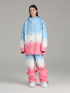 Women's Searipe Superb Unisex Gradient Snow Jacket & Pants Set