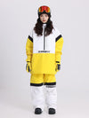 Women's Cosone Powdreamer Half Zipper Colorblock Anorak Snow Jacket & Pants Set
