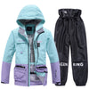 Women's Sportive Unisex Fun Sport Waterproof Snow Suit