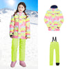 Girl's Phibee Sweet Princess Snow Jacket & Pants Set
