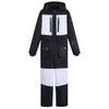 Women's Fluorescent Green Stylish One Piece Snow Suit
