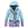 Women's Sportive Unisex Fun Spot Snow Jacket