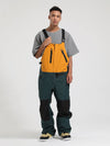 Men's Gsou Snow Block Snow Bibs Pants