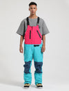 Men's Gsou Snow Block Snow Bibs Pants
