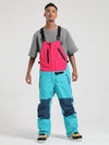 Men's Gsou Snow Block Snow Bibs Pants
