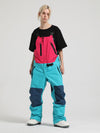 Women's Gsou Snow Block Snow Bibs Pants