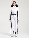 Women's Gsou Snow Classic Faux-Fur Trim Flare Dawn Ski Suit