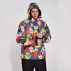 Men's Mutu Snow Landscape Waterproof Insulated Ski Jacket