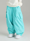 Women's Searipe Mountain Insulated Overalls Baggy Snow Pants