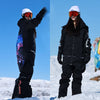 Men's LTVT Unisex Snow Addict Street Fashion Outdoor Jacket & Pants Set