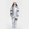 Kid's Unisex High Experience Stylish Nasa One Piece Snowboard Ski Snowsuits