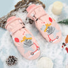 Kid's Snowshred Cute Bear Pattern Waterproof Snow Mittens