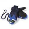 Kid's Snowshred Cute Raccoon Animal Waterproof Snow Mittens