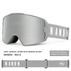 Nandn Unisex Optics Winter Mountain Fashion Snowboard Frameless Ski Goggles